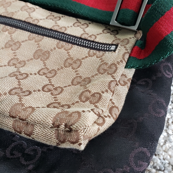 Gucci GG Canvas Double Pocket Mini Bag - Picture 5 of 10